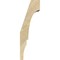 Ekena Millwork 6"W x 6"D x 18"H Balboa Rough Sawn Knee Brace, Douglas Fir BRC06X06X18BOA00RDF - alternate 3
